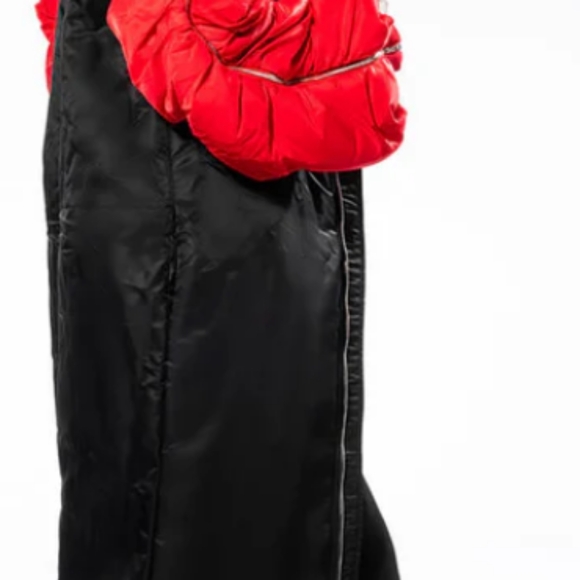 AKIRA "AND YOU SAY CHI CITY LONG PUFFER" (L) **NWT** - Picture 2 of 9